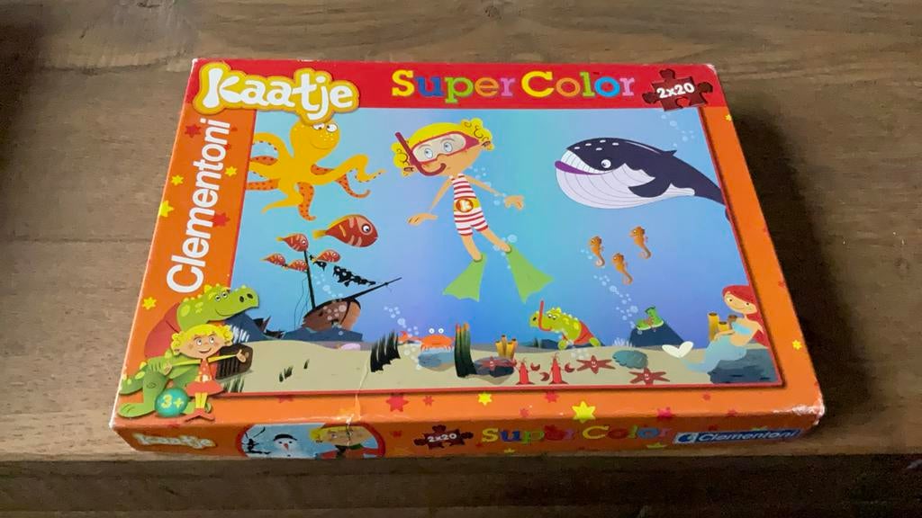 Kaatje puzzel Clementoni, Ophalen of Verzenden, Zo goed als nieuw