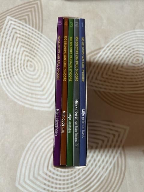 100 geldtips van Paul Dhoore, Boeken, Economie, Management en Marketing, Zo goed als nieuw, Ophalen of Verzenden