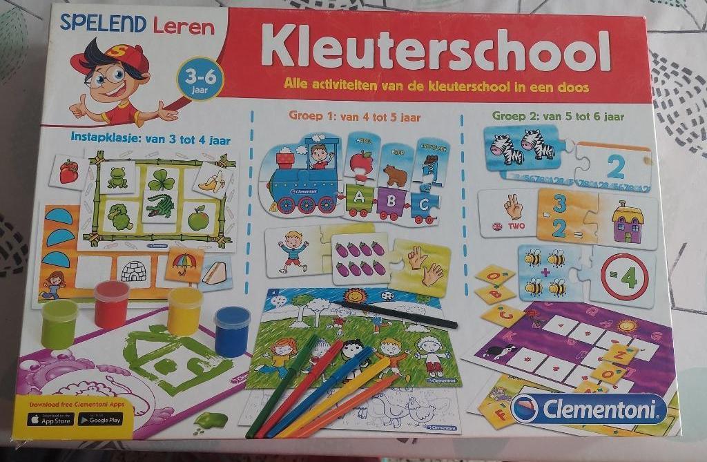 Kleuterschool spelend leren, Enlèvement, Utilisé, Puzzles