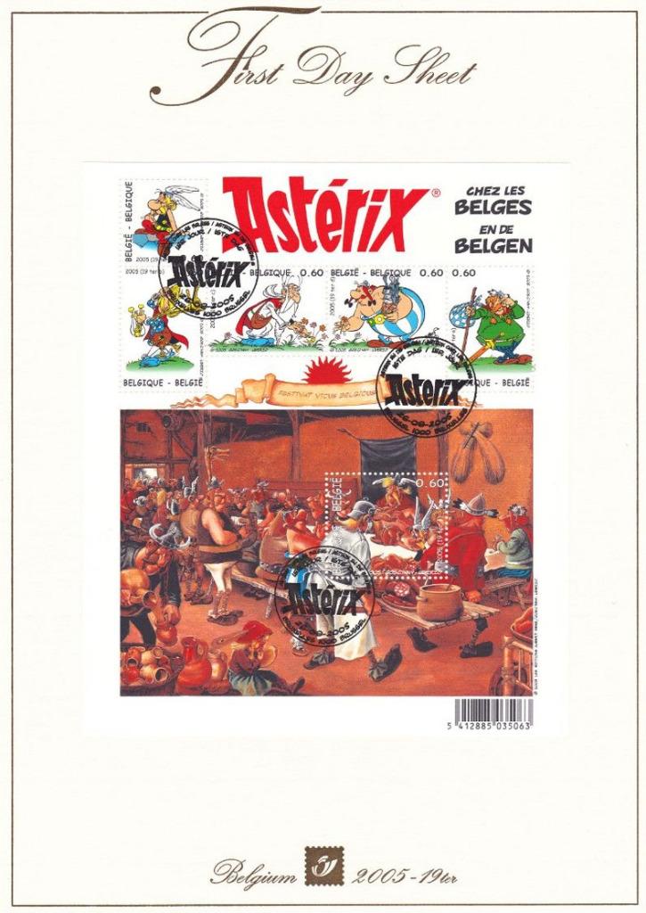 Année 2005 : FDS 2005-19ter - 3433-3438 - Bloc 123 - Astérix, Enlèvement ou Envoi