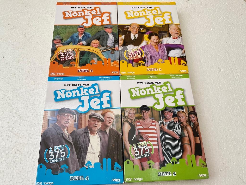 Dvd’s Nonkel Jef Vlaamse tv-serie, Cd's en Dvd's, Alle leeftijden, Ophalen of Verzenden, Zo goed als nieuw, Boxset