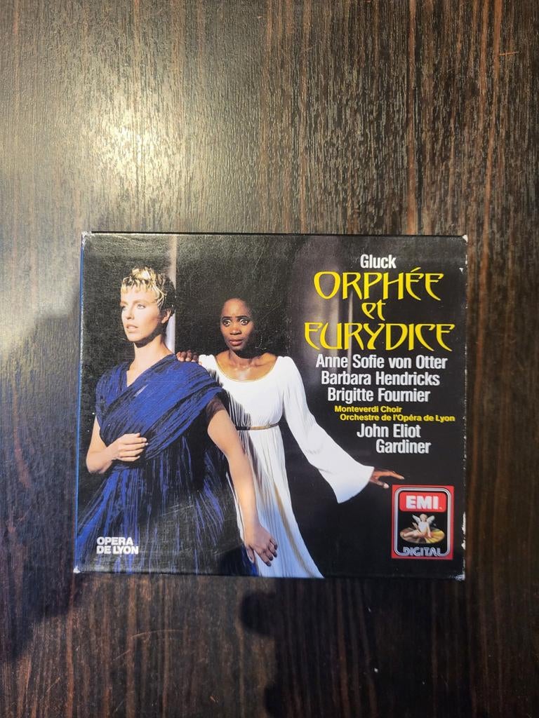 CD Opera Orphée et Eurydice Gluck, CD & DVD, CD | Classique, Utilisé, Enlèvement ou Envoi