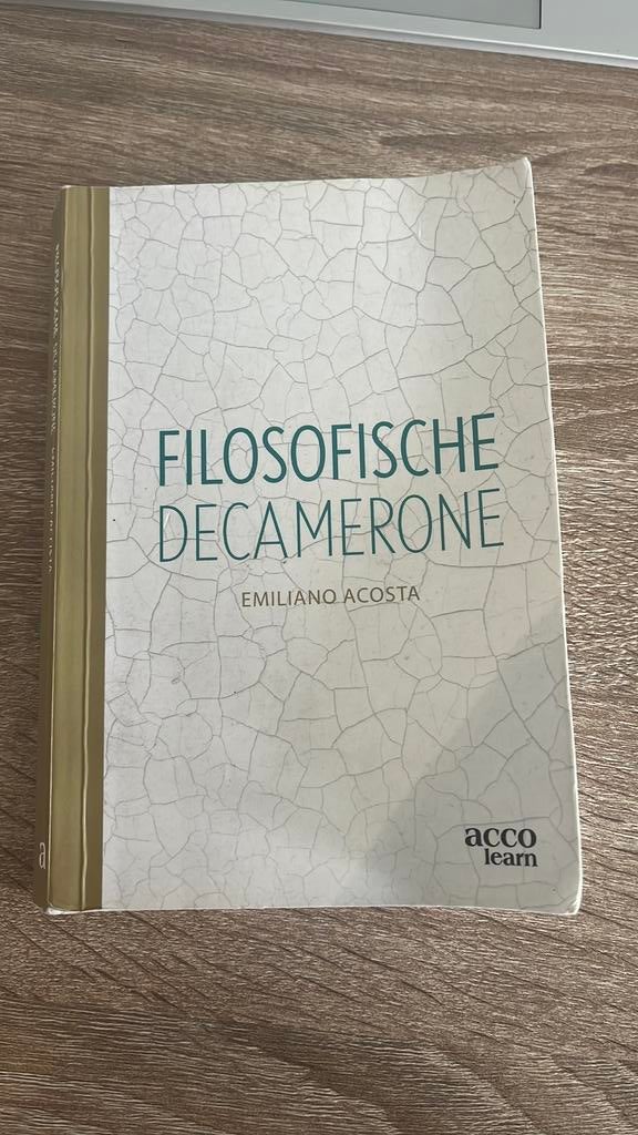 Emiliano Acosta - Filosofische decamerone, Boeken, Ophalen, Emiliano Acosta