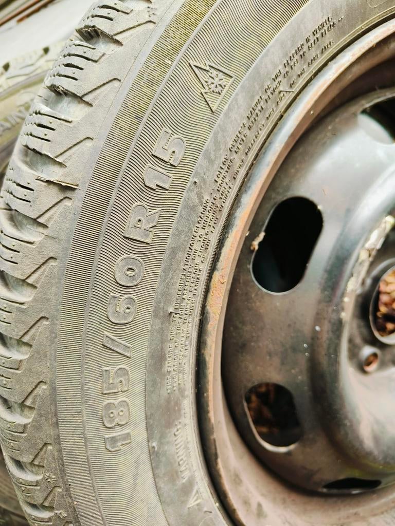 Winterbanden op velg, Ophalen, Gebruikt