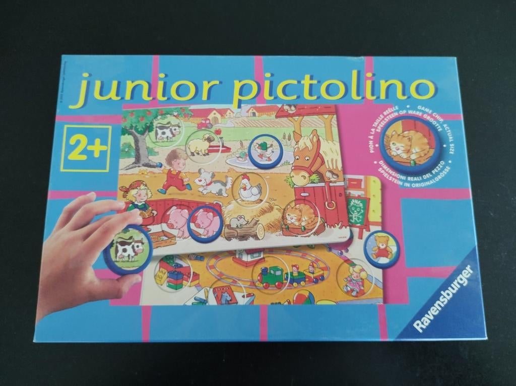 Junior pictolino, Ravensburger, heel goede staat, Een of twee spelers, Ophalen of Verzenden, Gebruikt, Ravensburger