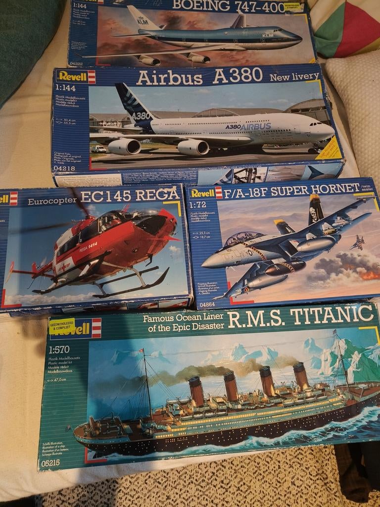 te koop, zie beschrijving, Hobby en Vrije tijd, Ophalen, Zo goed als nieuw, Revell