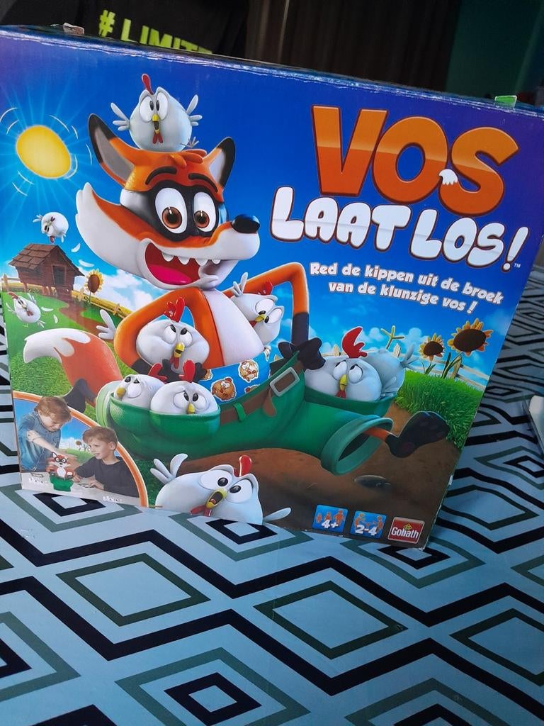 Gezelschapsspel vos laat los, Hobby en Vrije tijd, Ophalen, Zo goed als nieuw, Goliath