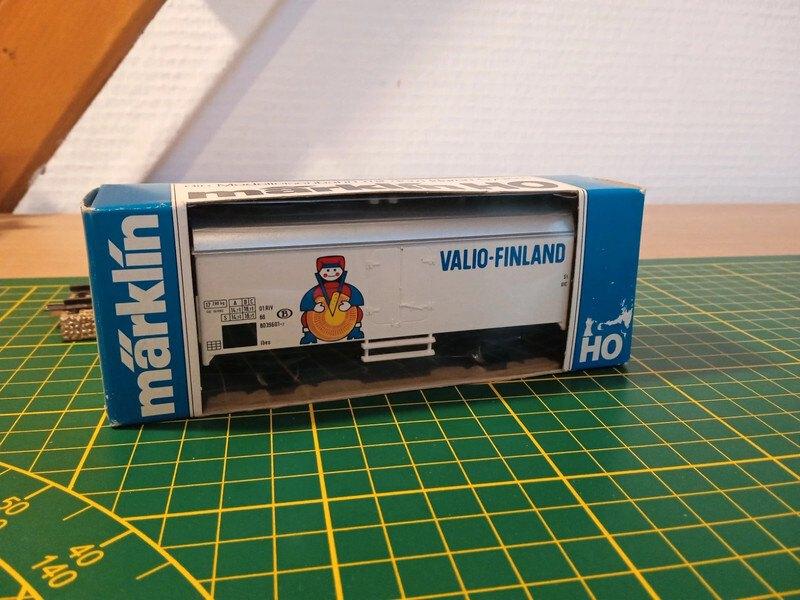 Märklin 4568 Nmbs Sncb wagon de marchandises Valio-Finlande, Hobby & Loisirs créatifs, Trains miniatures | HO, Analogique, Enlèvement ou Envoi
