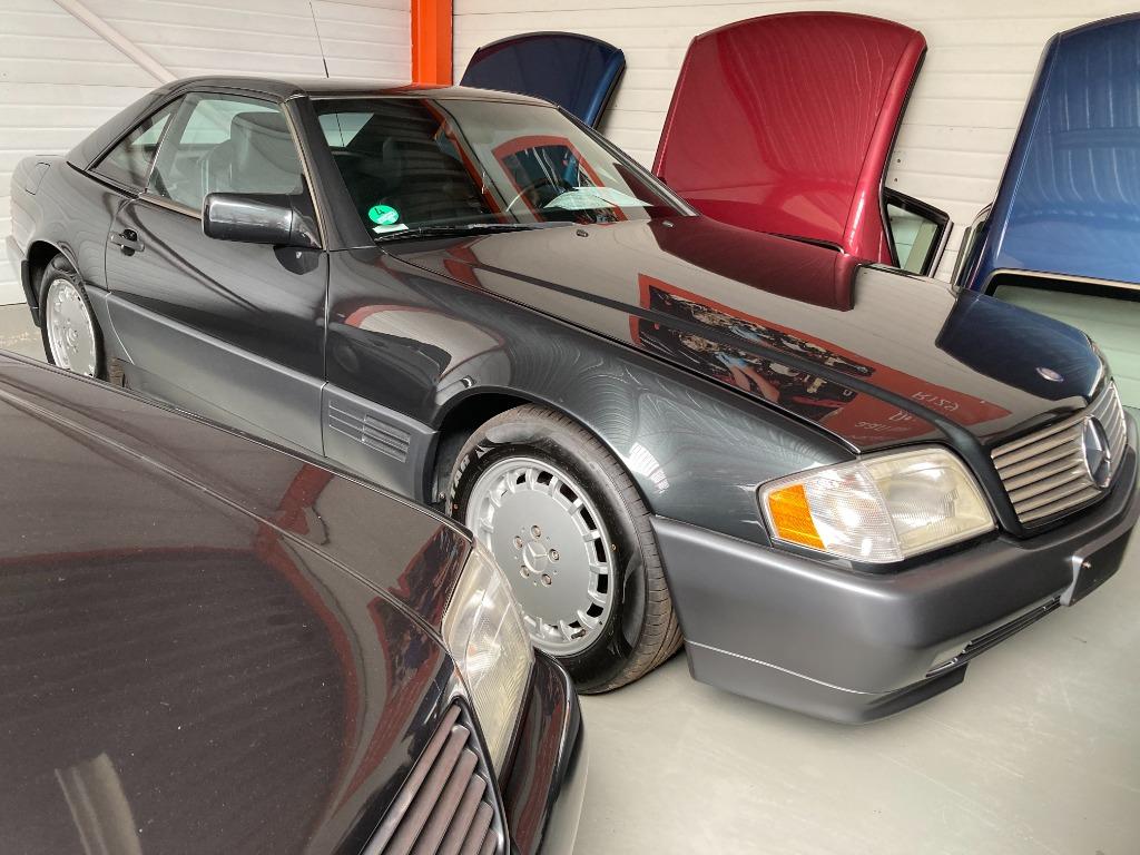 Mercedes SL 500 oldtimer  *GG SL Cars*, Cruise Control, Achat, Entreprise, Noir