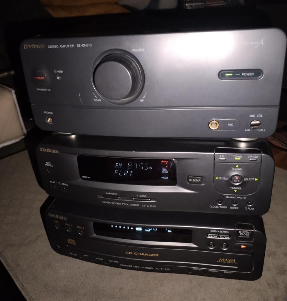Technics mini stereo, Enlèvement, Comme neuf