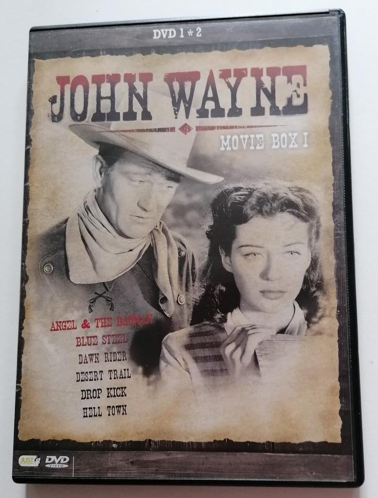 John Wayne - Movie Box 1- 2 dvd's, Cd's en Dvd's, Ophalen of Verzenden, Zo goed als nieuw
