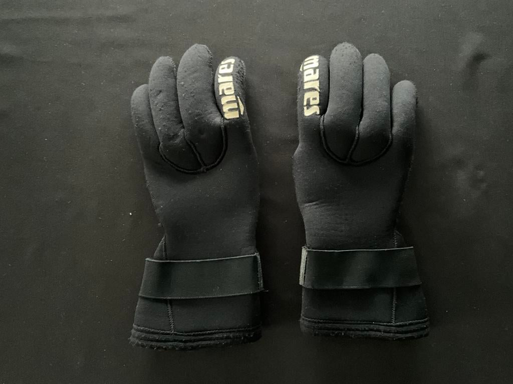 Duikhandschoenen Mares, Ophalen, Gebruikt