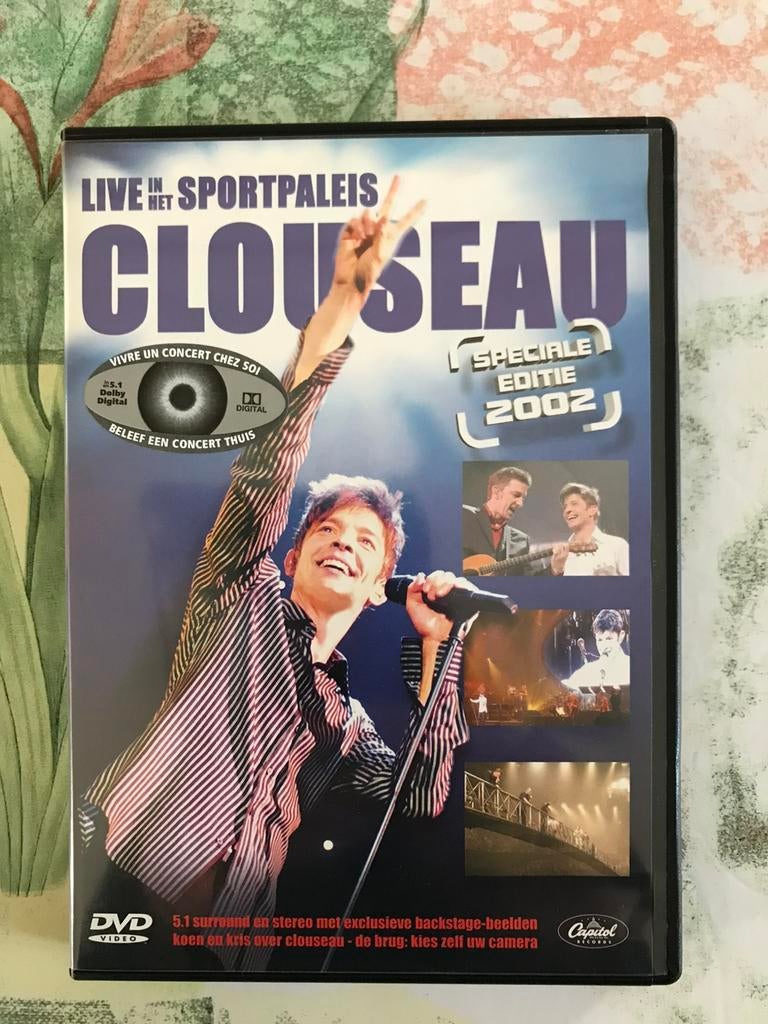 Dvd Clouseau live in sportpaleis 2002 speciale editie, Ophalen of Verzenden, Zo goed als nieuw