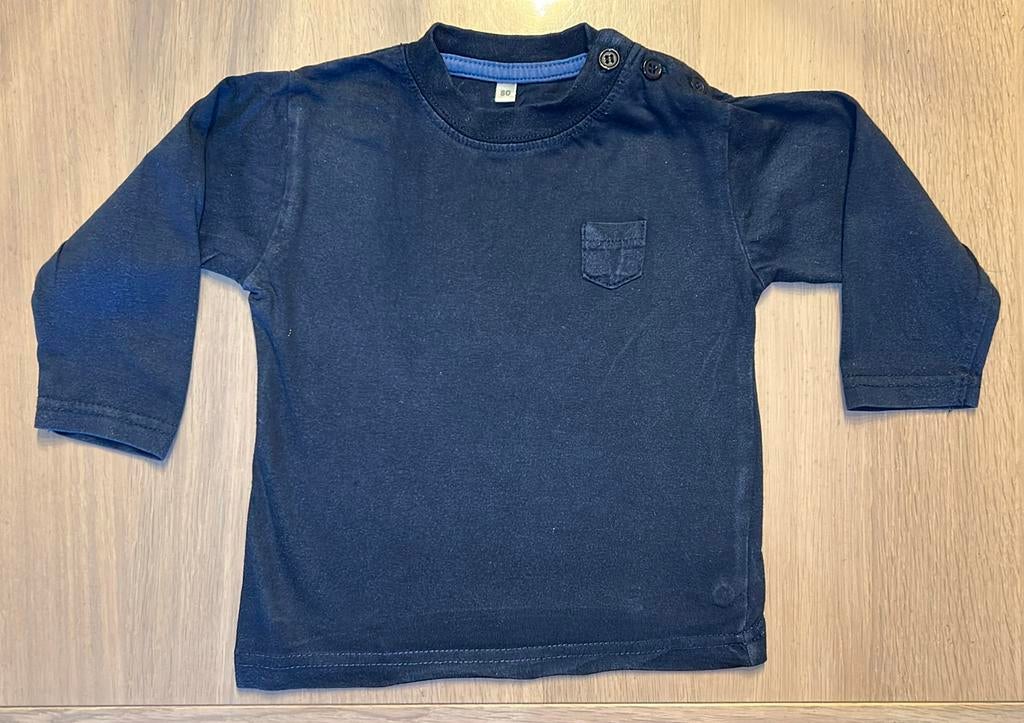 💙 Longsleeve maat 80, Kinderen en Baby's, Babykleding | Maat 80, Zeeman, Ophalen of Verzenden, Zo goed als nieuw, Jongetje