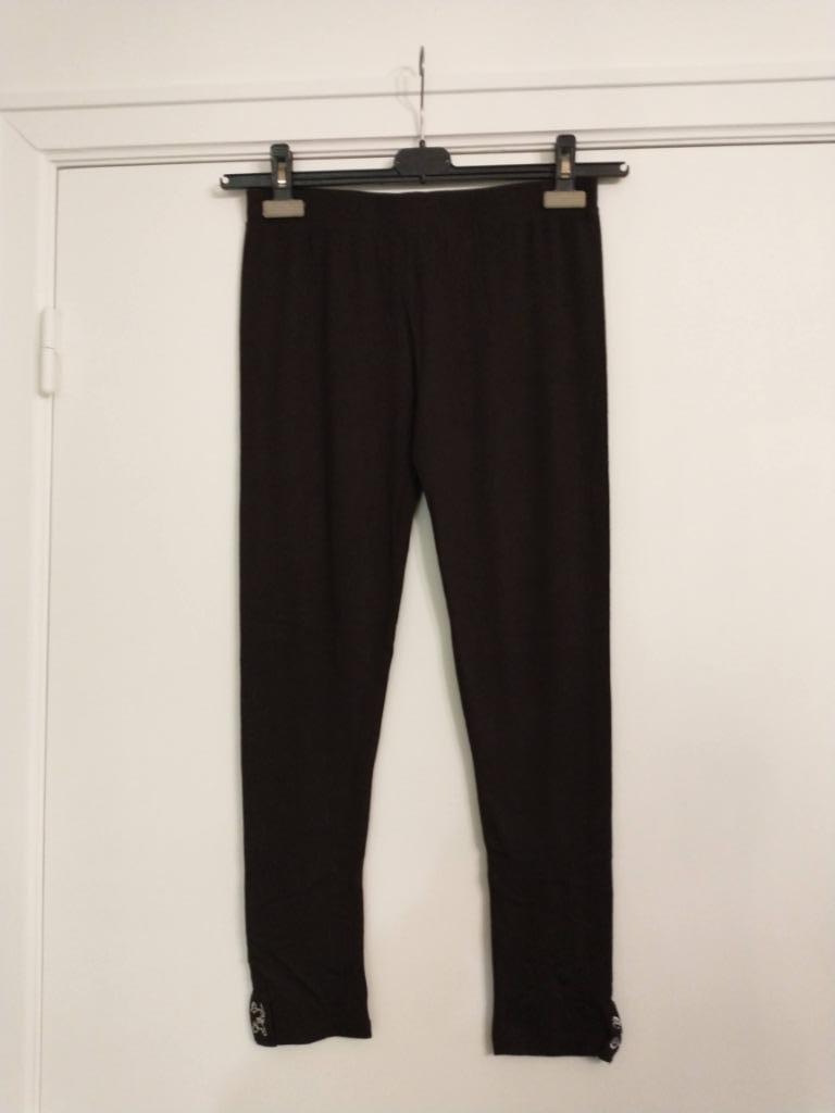 Donker bruine legging - Lola & Liza - maat 40, Taille 38/40 (M), Enlèvement ou Envoi, Lola & Liza, Brun
