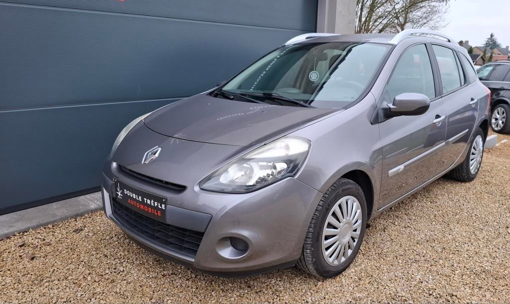 Renault clio break essence 105461km, Achat, Entreprise, Boîte manuelle, Noir