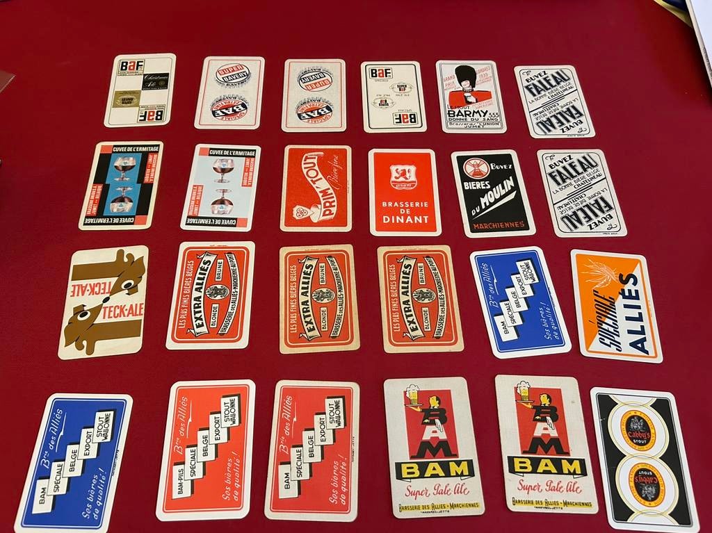 Carte a jouer biere Charleroi, Envoi, Utilisé