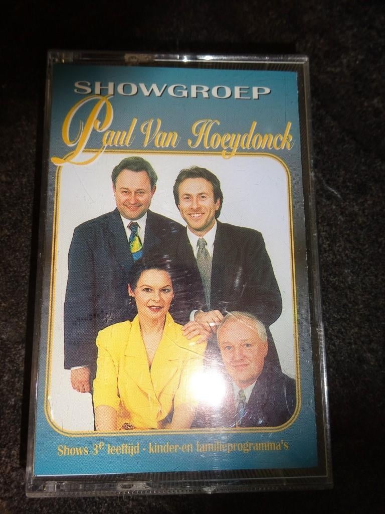 cassette showgroep Paul Van Hoeydonck, Ophalen of Verzenden