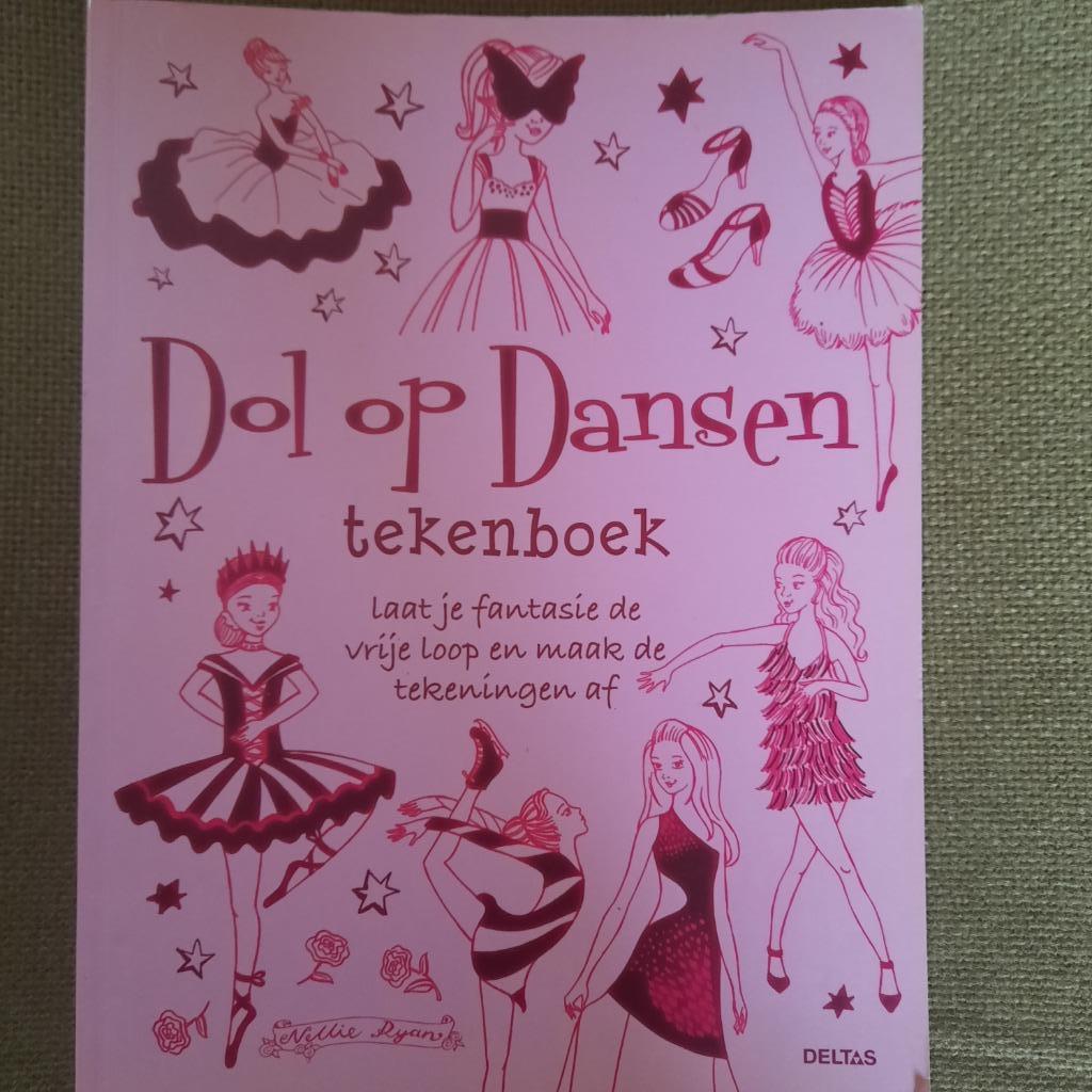 DOL OP DANSEN tekenboek -Nellie Ryan, Livres, Loisirs & Temps libre, Enlèvement ou Envoi, Dessin et Peinture, Convient aux enfants