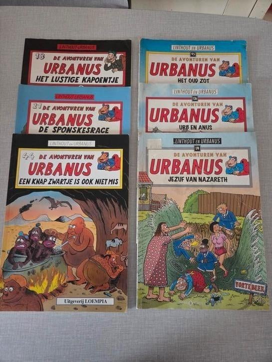 Urbanus 1ste drukken., Boeken, Meerdere stripboeken, Ophalen of Verzenden, Zo goed als nieuw, Linthout en Urbanus
