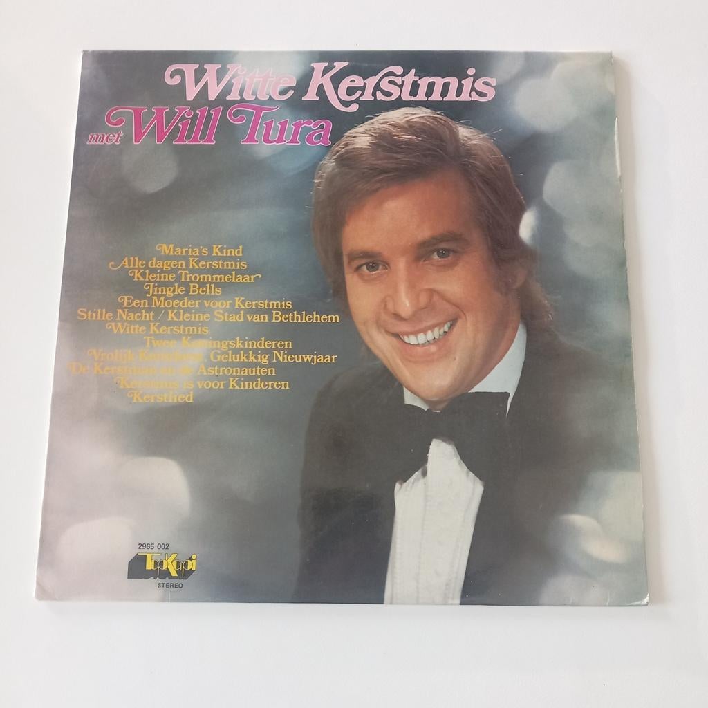 Will Tura 'witte Kerstmis' Lp vinyl 1973, Cd's en Dvd's, Vinyl | Nederlandstalig, Ophalen of Verzenden, Zo goed als nieuw