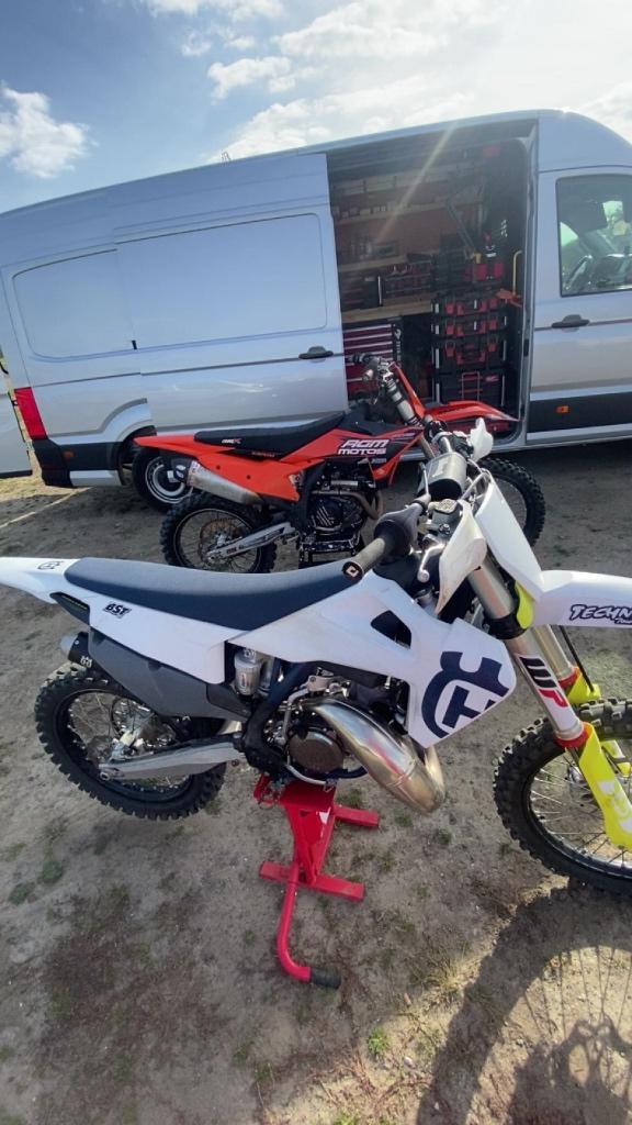 Huqsvarna 125 tc, Motoren, Particulier, Meer dan 35 kW, 1 cilinder, Crossmotor