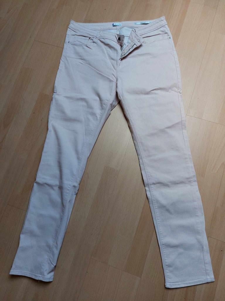 roze broek miss etam M44 skinny, Enlèvement ou Envoi, Rose, Comme neuf, Taille 42/44 (L)