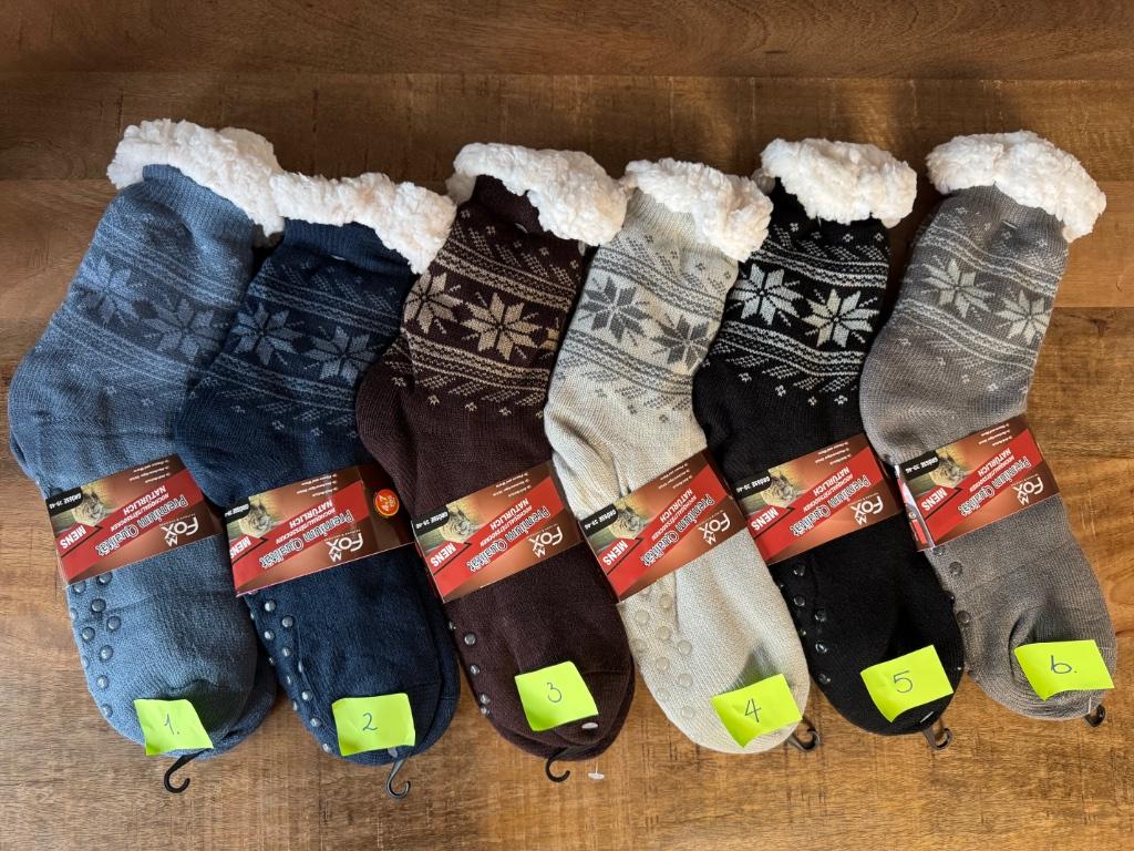 Gewatteerde huissokken, Vêtements | Hommes, Chaussettes & Bas, Neuf, Enlèvement ou Envoi, Autres couleurs, Geen merk