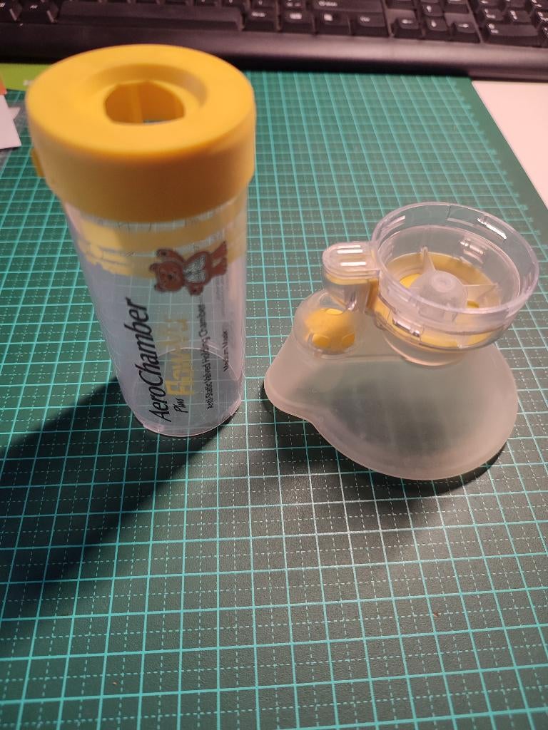 Aerochamber inhalatiekamer kind, Ophalen of Verzenden, Gebruikt