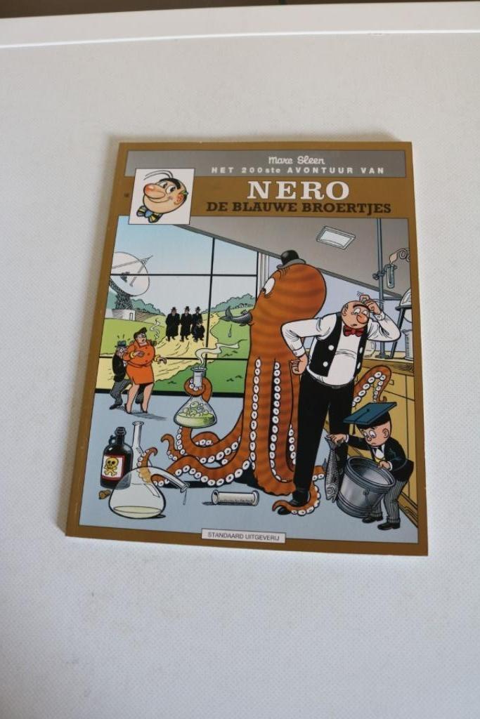 Nero nr 146 : De blauwe broertjes - sc - 1e druk 1999, Livres, BD, Comme neuf, Une BD, Enlèvement ou Envoi