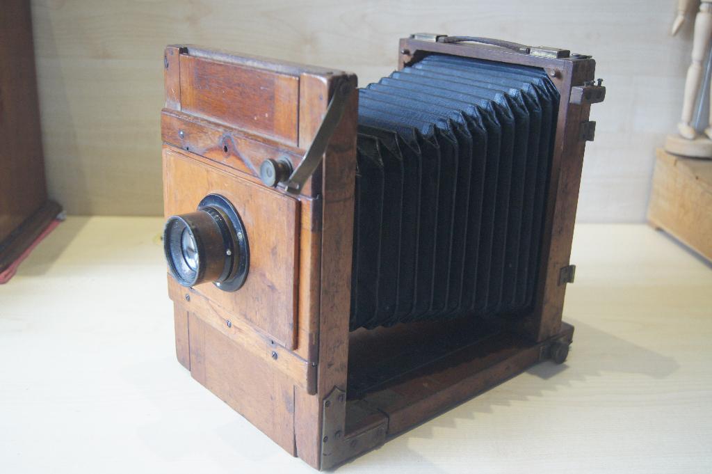 antiek houten fototoestel, Antiek en Kunst, Ophalen of Verzenden