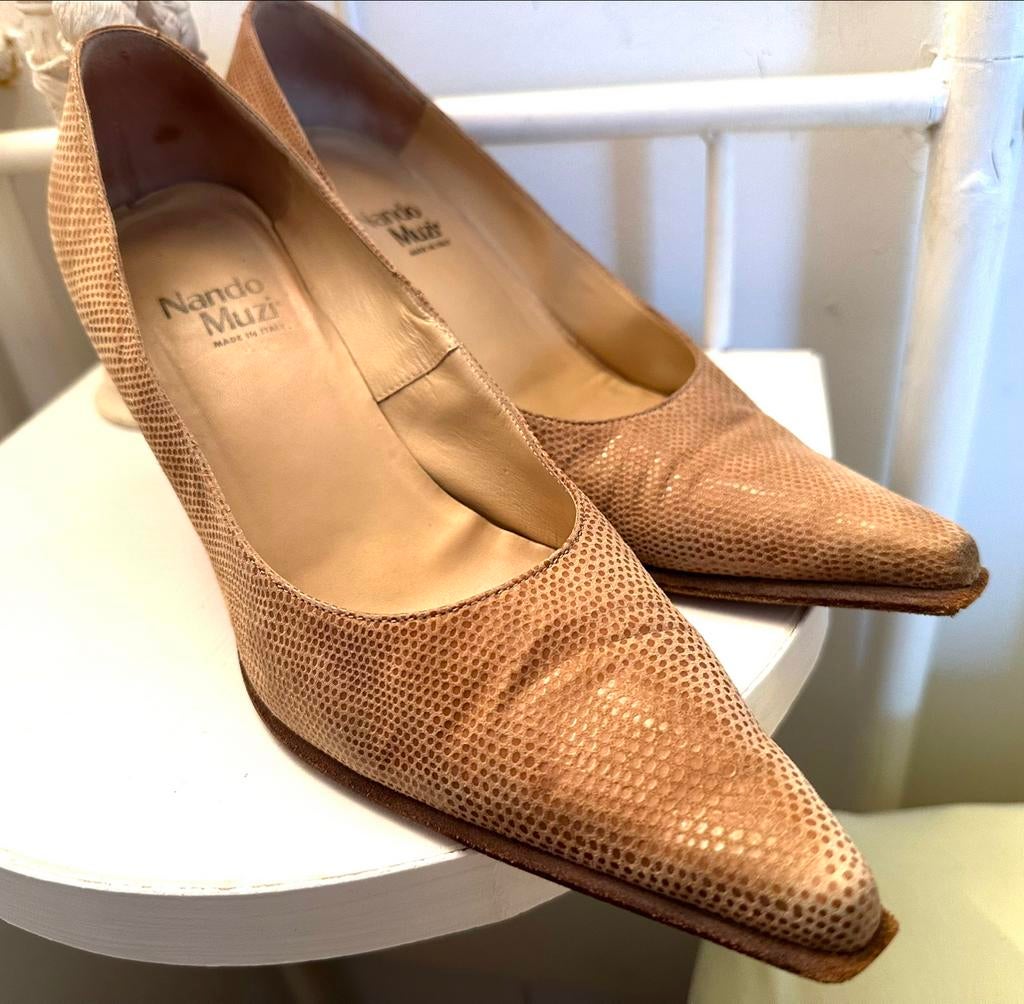 Nando Muzi pumps, maat 39,5, Gedragen, Pumps