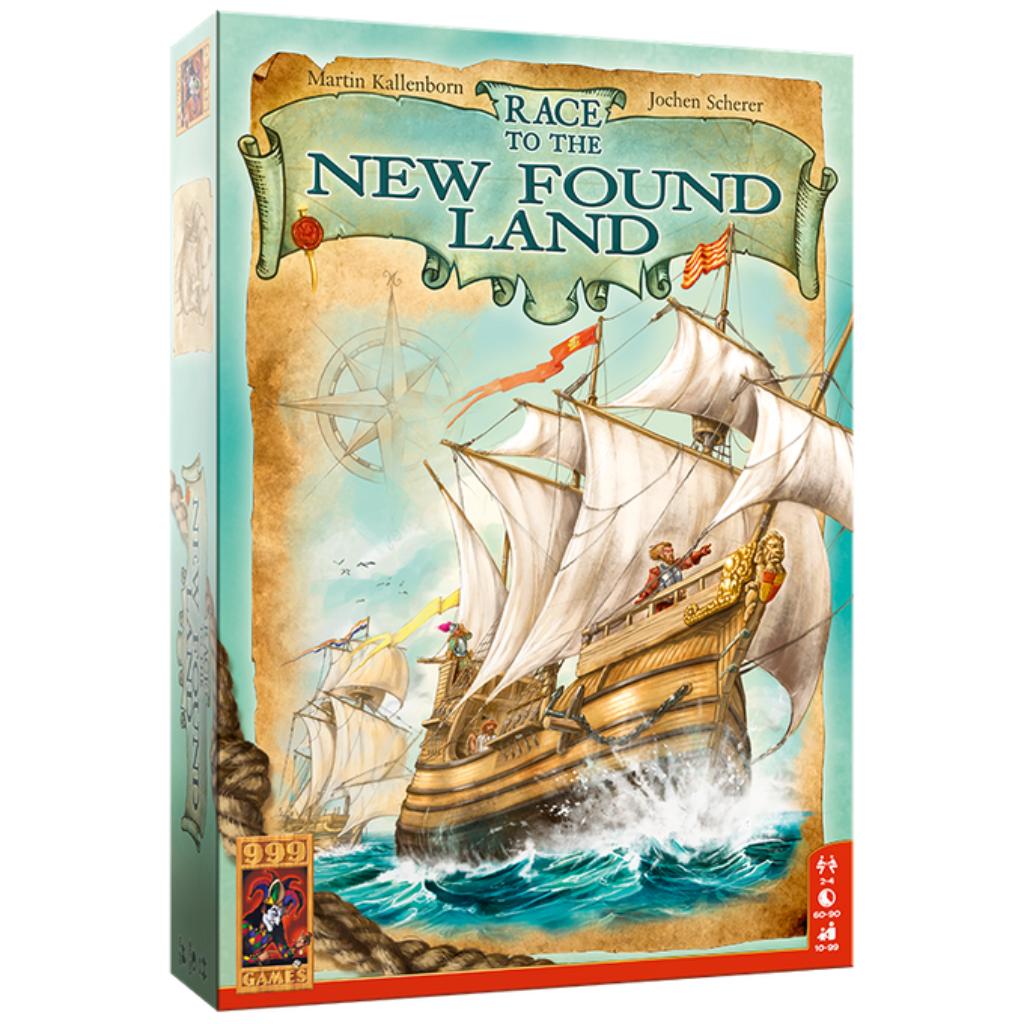 Race to the New Found Land - Nieuw & Geseald van 999 Games, Hobby en Vrije tijd, Een of twee spelers, Ophalen of Verzenden, Nieuw