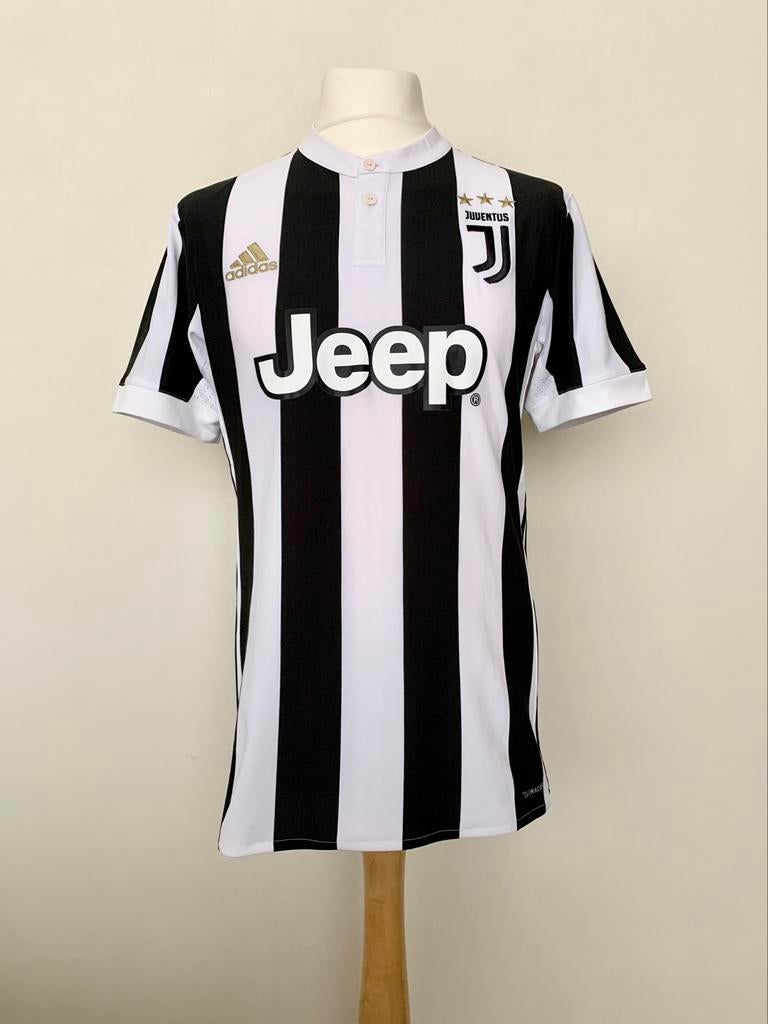 Juventus 2017-2018 Home Adidas Serie A Italy calcio shirt, Maat M, Gebruikt, Shirt