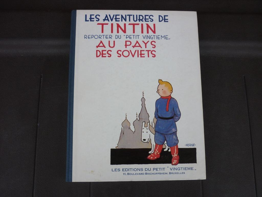BD - Les aventures de Tintin au pays des Soviets, Une BD, Enlèvement ou Envoi, Utilisé, Hergé
