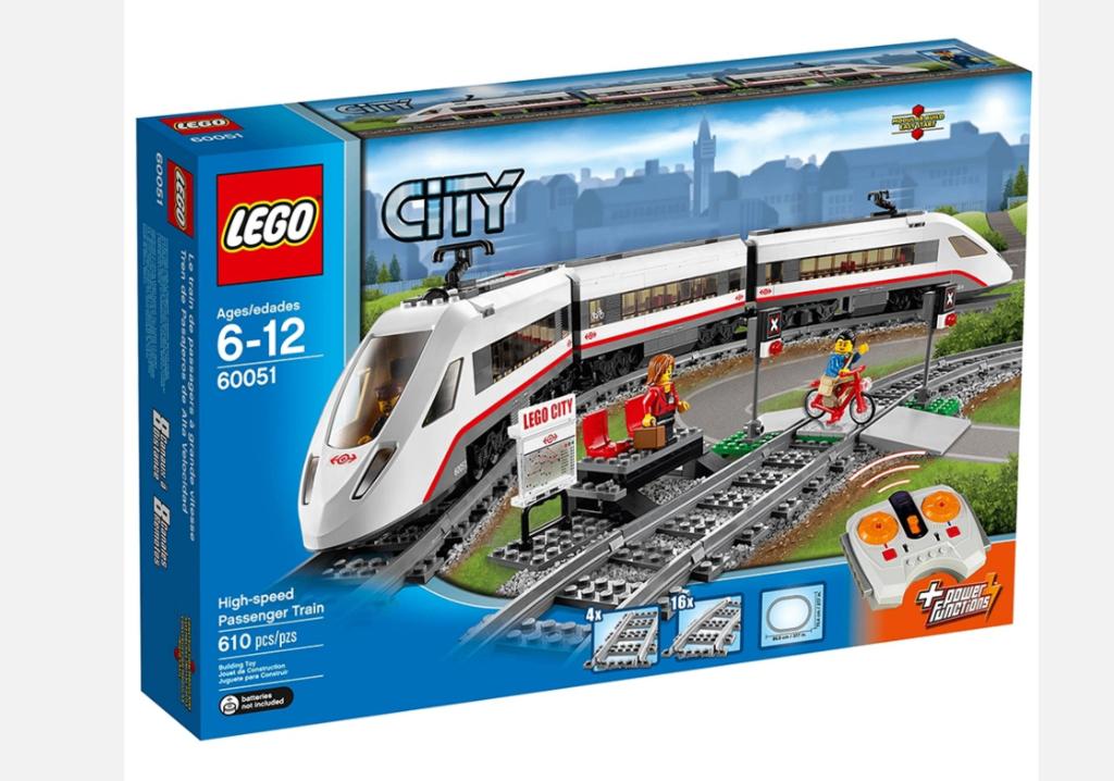 Train à grande vitesse Lego - 60051, Enfants & Bébés, Jouets | Duplo & Lego, Enlèvement, Comme neuf, Ensemble complet, Lego