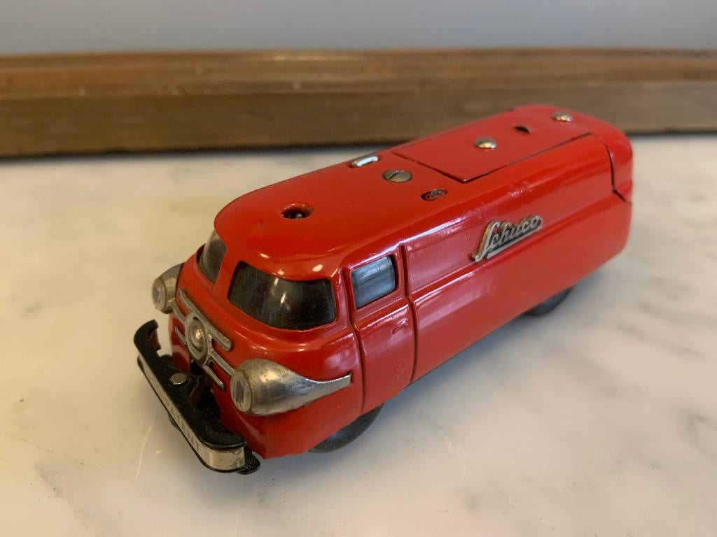 Schuco Varianto 3114 Bus rood, Enlèvement ou Envoi
