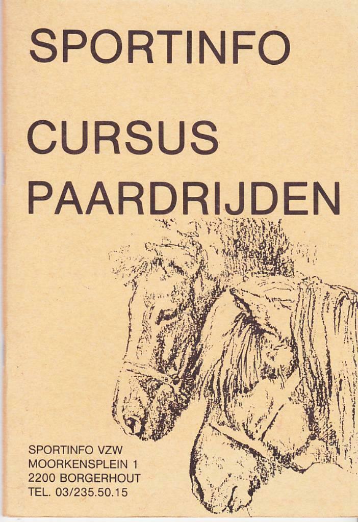 Cursus paardrijden, Boeken, Ophalen of Verzenden, Gelezen, Overige sporten