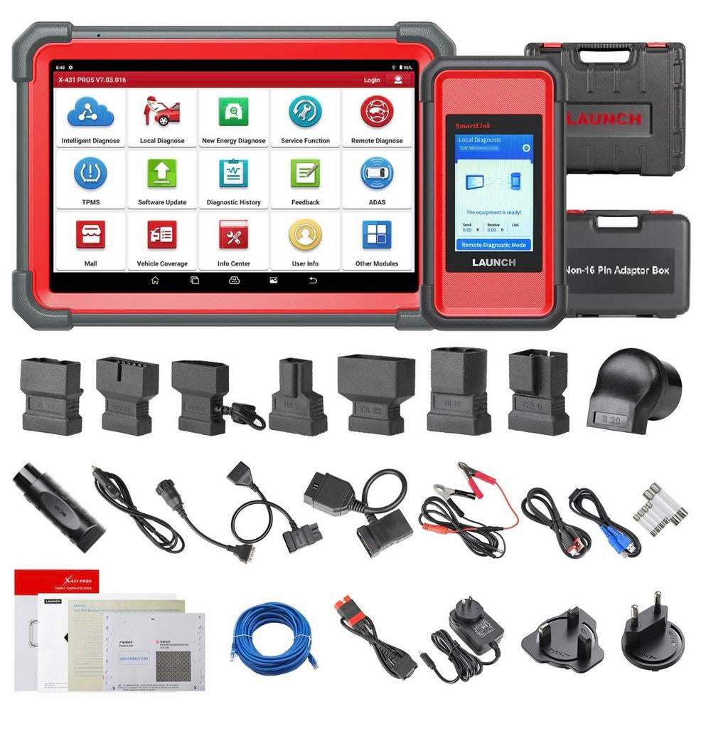 Launch X431 PRO5 J2534 Programmering OBD2 Scanner, Ophalen of Verzenden