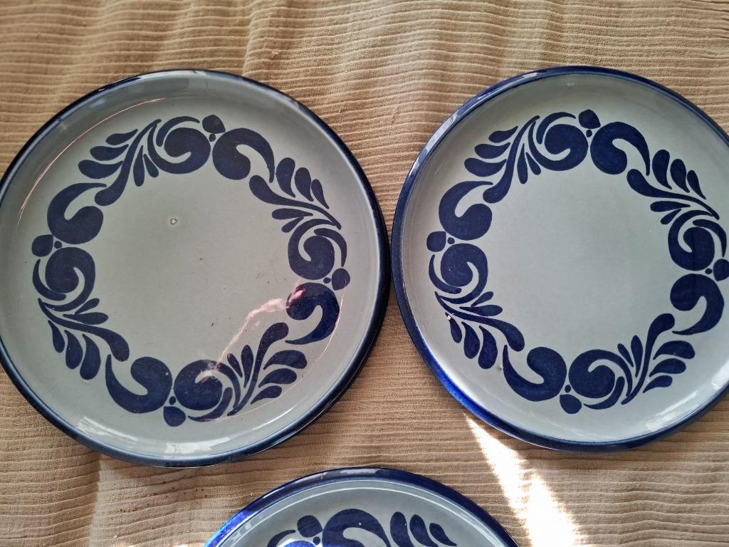 6 assiettes bosh, Antiquités & Art, Enlèvement ou Envoi