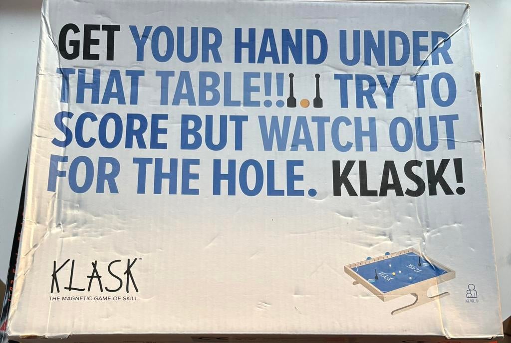 Kask magetisch airhockey, Ophalen of Verzenden, Zo goed als nieuw