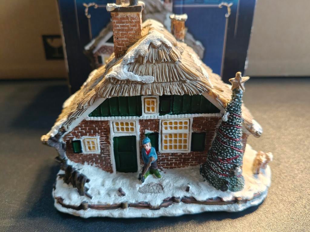 Kerst huisje boerderij, Diversen, Ophalen of Verzenden