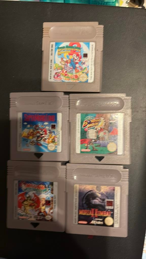 Jeux gameboy, Ophalen, Gebruikt