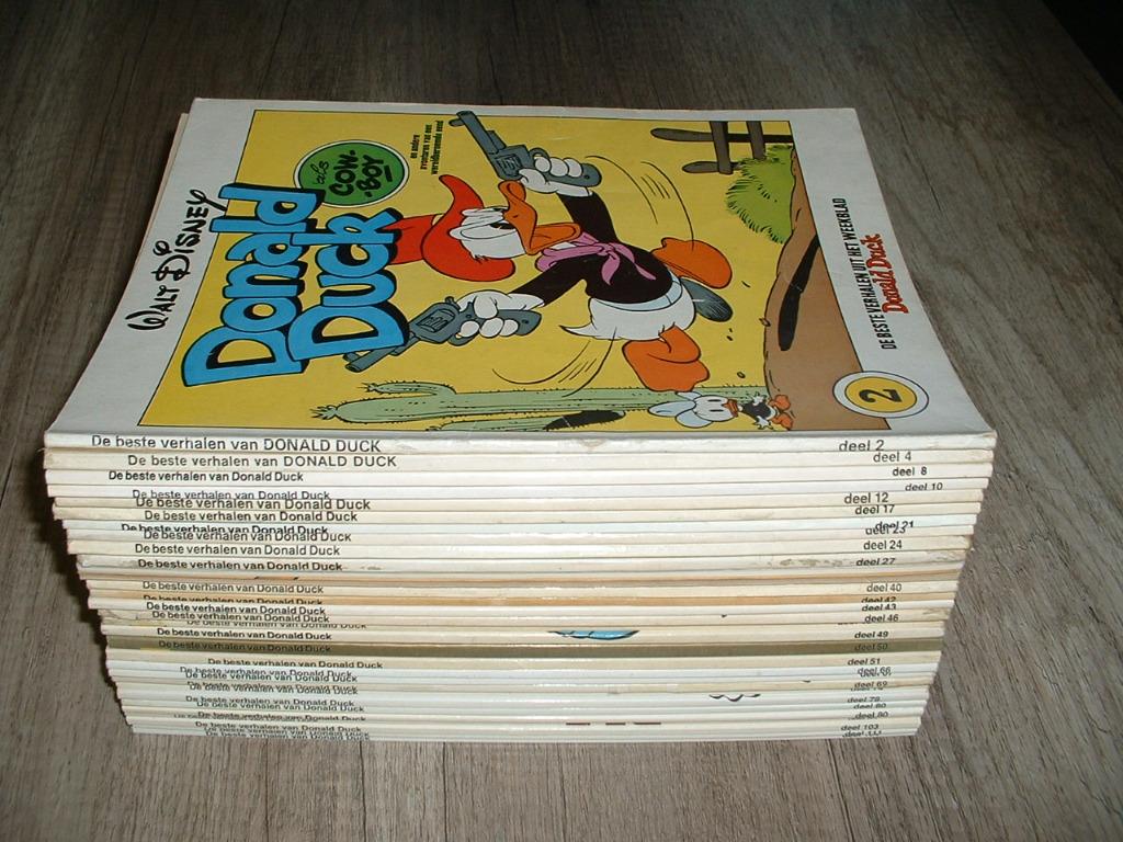 strips donald duck, Boeken, Meerdere stripboeken, Ophalen of Verzenden