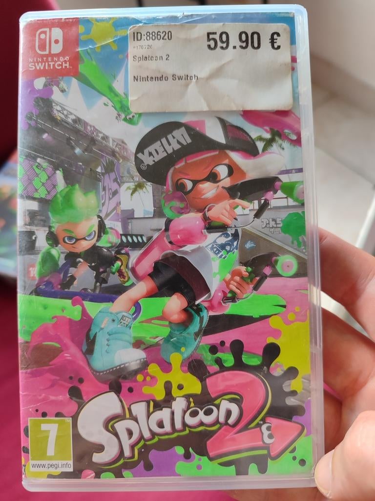 Splatoon 2, Enlèvement ou Envoi, Comme neuf