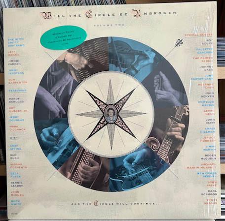 WILL THE CIRCLE BE UNBROKEN VOL 2  - 2 LP'S, CD & DVD, Vinyles | Rock, Enlèvement ou Envoi, Comme neuf, 12 pouces, Chanteur-compositeur