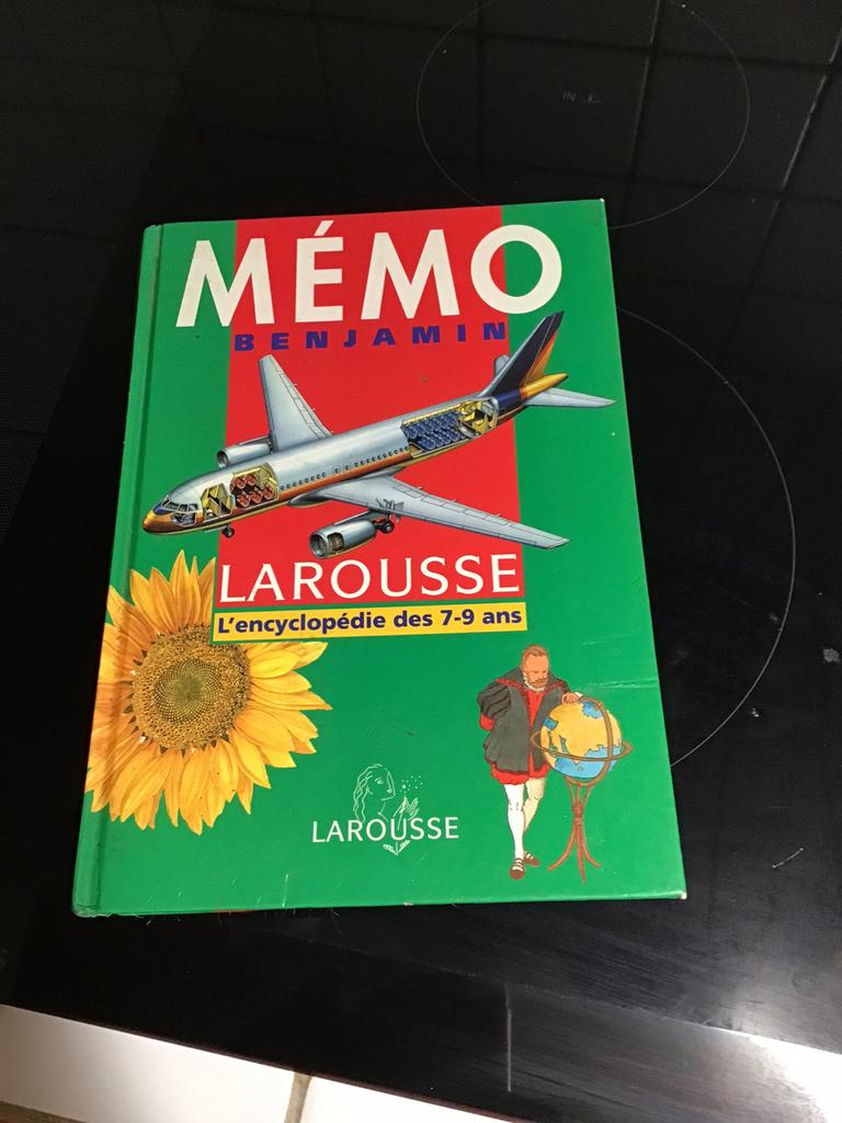 Mémo Benjamin : l'encyclopédie des 7-9 ans Larousse, Livres, Encyclopédies, Enlèvement ou Envoi, Comme neuf