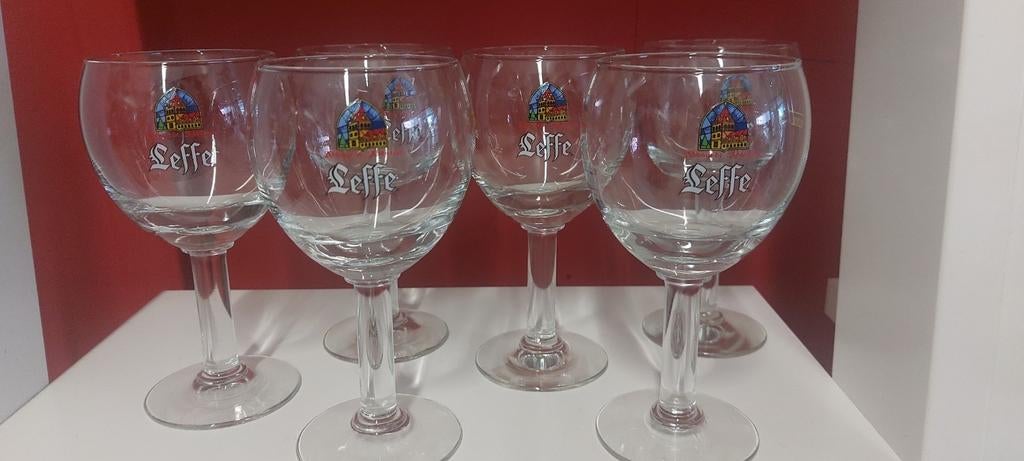 4 verres Leffe 20 cl, Enlèvement ou Envoi, Comme neuf, Leffe