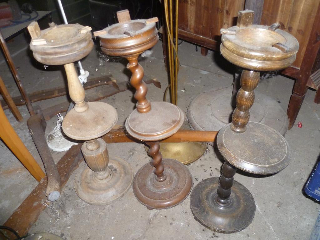 3 RETRO   STAANDERS, Antiek en Kunst, Ophalen