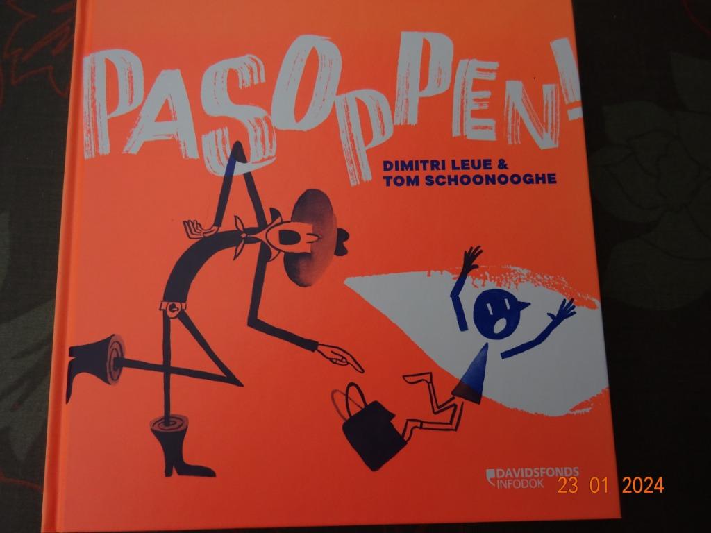 Pasoppen  Auteur: Dimitri Leue *NIEUW**, Boeken, Prentenboeken en Plaatjesalbums, Ophalen of Verzenden, Nieuw, Prentenboek